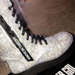 DOLLSKILL X POSTERGIRL billionaire bling boots!!!!